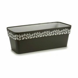 Саксия Stefanplast Cloe Антрацит Пластмаса 49,5 x 17 x 19 cm (12 броя)