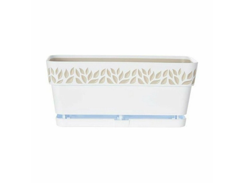 Саксия Stefanplast Cloe Бял Пластмаса 13,3 x 12,3 x 29,3 cm (12 броя)