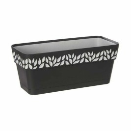 Саксия Stefanplast Cloe Антрацит Пластмаса 13,3 x 12,3 x 29,3 cm (12 броя)