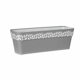 Саксия Stefanplast Cloe Сив Пластмаса 49,5 x 17 x 19 cm (12 броя)