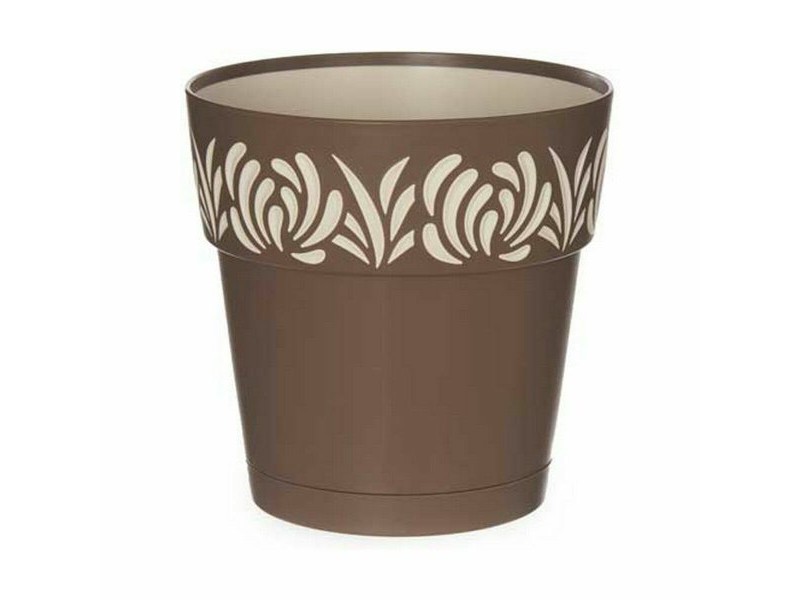Саксия за самостоятелно поливане Stefanplast Gaia Кафяв Пластмаса 15 x 15 x 15 cm (12 броя) Саксия за самостоятелно поливане Stefanplast Gaia Кафяв Пластмаса 15 x 15 x 15 cm (12 броя)