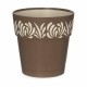 Саксия за самостоятелно поливане Stefanplast Gaia Кафяв Пластмаса 15 x 15 x 15 cm (12 броя)