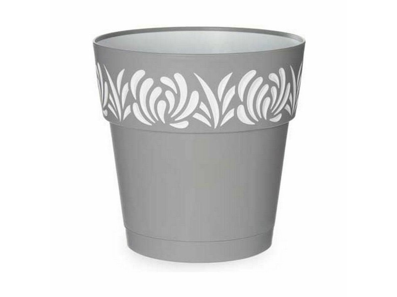 Саксия за самостоятелно поливане Stefanplast Gaia Сив Пластмаса 25 x 25 x 25 cm (6 броя) Саксия за самостоятелно поливане Stefanplast Gaia Сив Пластмаса 25 x 25 x 25 cm (6 броя)