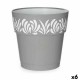 Саксия за самостоятелно поливане Stefanplast Gaia Сив Пластмаса 25 x 25 x 25 cm (6 броя)