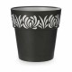 Саксия за самостоятелно поливане Stefanplast Gaia Антрацит Пластмаса 29 x 29 x 29 cm (6 броя)