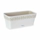 Саксия Stefanplast Gaia Бял Пластмаса 13,3 x 12,3 x 29,3 cm (12 броя)