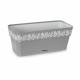 Саксия Stefanplast Gaia Сив Пластмаса 13,3 x 12,3 x 29,3 cm (12 броя)
