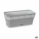 Саксия Stefanplast Gaia Сив Пластмаса 13,3 x 12,3 x 29,3 cm (12 броя)