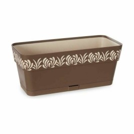 Саксия Stefanplast Gaia Кафяв Пластмаса 13,3 x 12,3 x 29,3 cm (12 броя)