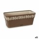 Саксия Stefanplast Gaia Кафяв Пластмаса 13,3 x 12,3 x 29,3 cm (12 броя)