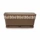 Саксия Stefanplast Gaia Кафяв Пластмаса 13,3 x 12,3 x 29,3 cm (12 броя)