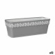Саксия Stefanplast Gaia Сив Пластмаса 49,5 x 17 x 19 cm (12 броя)