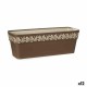 Саксия Stefanplast Gaia Кафяв Пластмаса 18 x 17 x 49,5 cm 49,5 x 17 x 18 cm (12 броя)