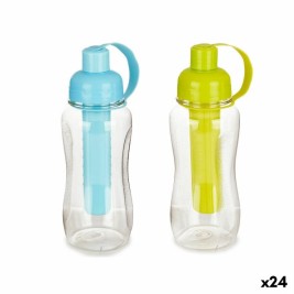 Бутилка Син Зелен полипропилен Пластмаса 600 ml 7,5 x 21 x 9 cm 7,5 x 21 x 7 cm Тапа за дозиране (24 броя)