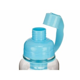 Бутилка Син Зелен полипропилен Пластмаса 600 ml 7,5 x 21 x 9 cm 7,5 x 21 x 7 cm Тапа за дозиране (24 броя)