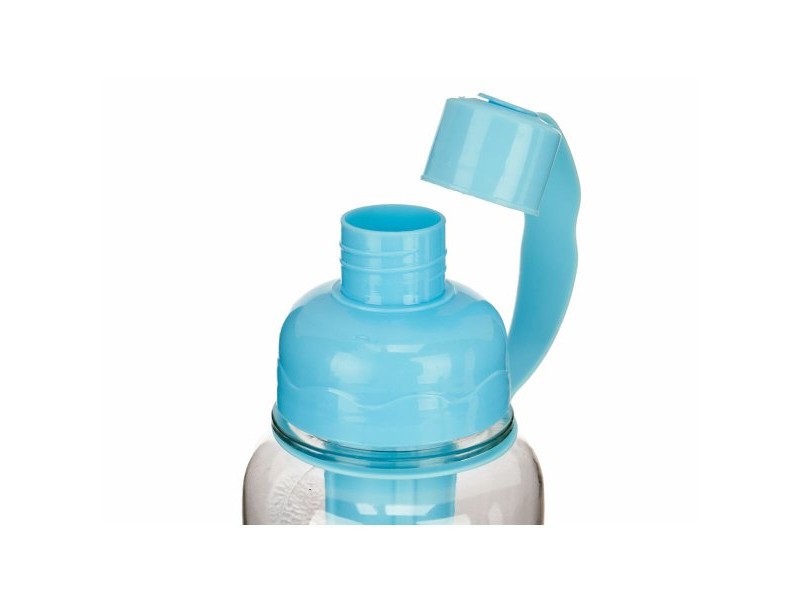 Бутилка Син Зелен полипропилен Пластмаса 600 ml 7,5 x 21 x 9 cm 7,5 x 21 x 7 cm Тапа за дозиране (24 броя)