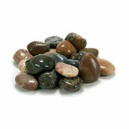 Декоративни Камъни Ibergarden Кафяв Сив 3 Kg (4 броя)