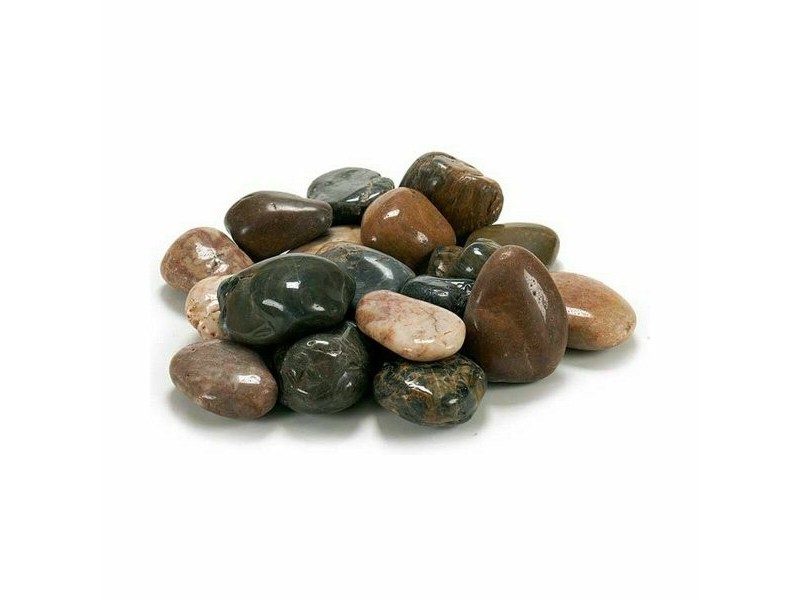 Декоративни Камъни Ibergarden Кафяв Сив 3 Kg (4 броя)