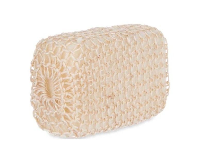 Гъба за Тяло Berilo Бял Бежов 14 x 6,5 x 9 cm 9 x 14 x 6 cm (24 броя)