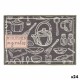 Килим Kinvara My Kitchen Сив 40 x 60 cm 40 x 0,05 x 60 cm Универсален (24 броя)