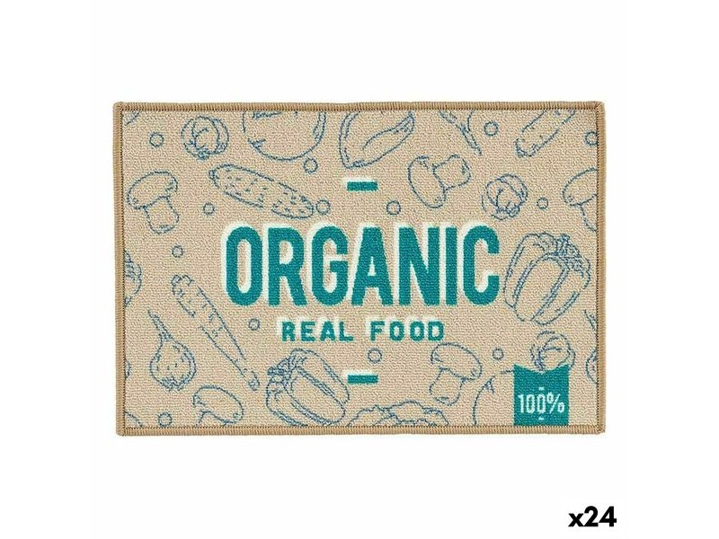 Килим Kinvara Organic Бежов 40 x 60 cm 40 x 0,05 x 60 cm Универсален (24 броя)