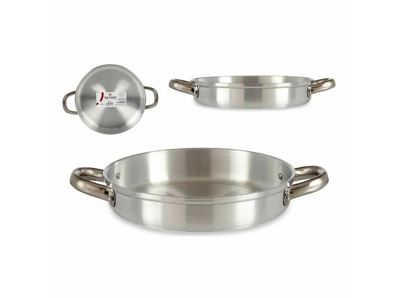 Тиган Kinvara Сребрист Алуминий Ø 22 cm (12 броя)