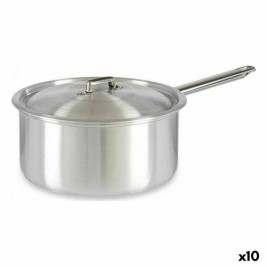 Тиган за Сос с Капак Kinvara Сребрист Алуминий Ø 24 cm 5 L 43 x 15,5 x 26 cm 26 x 15,5 x 43 cm (10 броя)