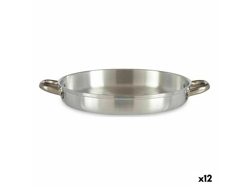 Тиган Kinvara Сребрист Алуминий Ø 30 cm (12 броя)