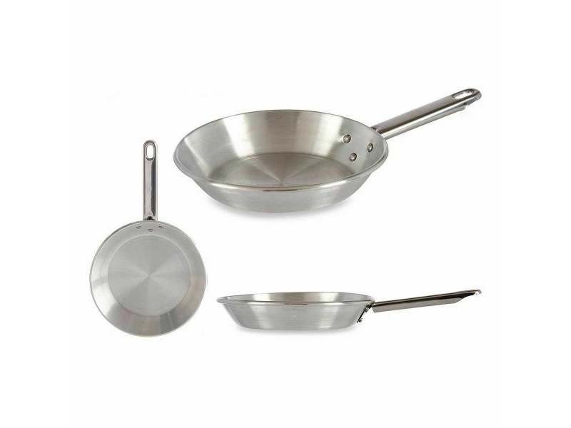 Тиган Kinvara Сребрист Алуминий Ø 18 cm (12 броя)