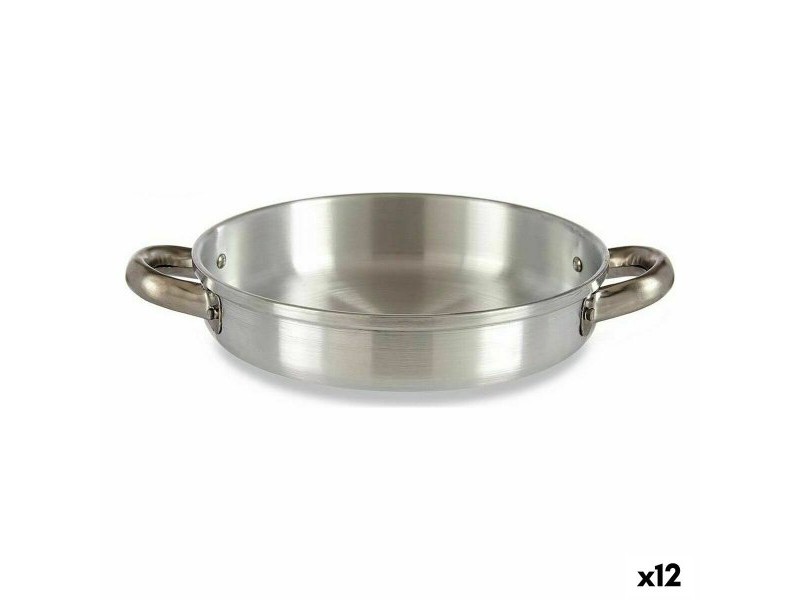 Тиган Kinvara Сребрист Алуминий Ø 20 cm (12 броя)