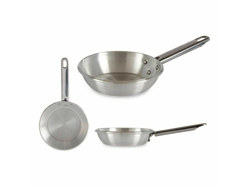 Тиган Kinvara Сребрист Алуминий Ø 14 cm (12 броя)
