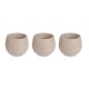 Комплект Саксии за цветя Ibergarden Тъмнокафяв Пластмаса 16,5 x 16,5 x 14,5 cm 51,5 x 14,5 x 16,5 cm (4 броя)