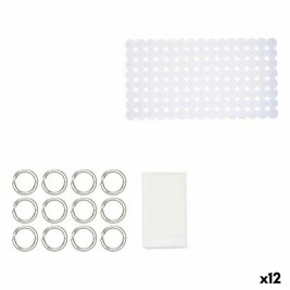 Комплект за Баня Berilo Бял PVC полиетилен EVA 28 x 42 x 6 cm (12 броя)