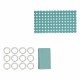 Комплект за Баня Berilo Зелен PVC полиетилен EVA 28 x 42 x 6 cm (12 броя)