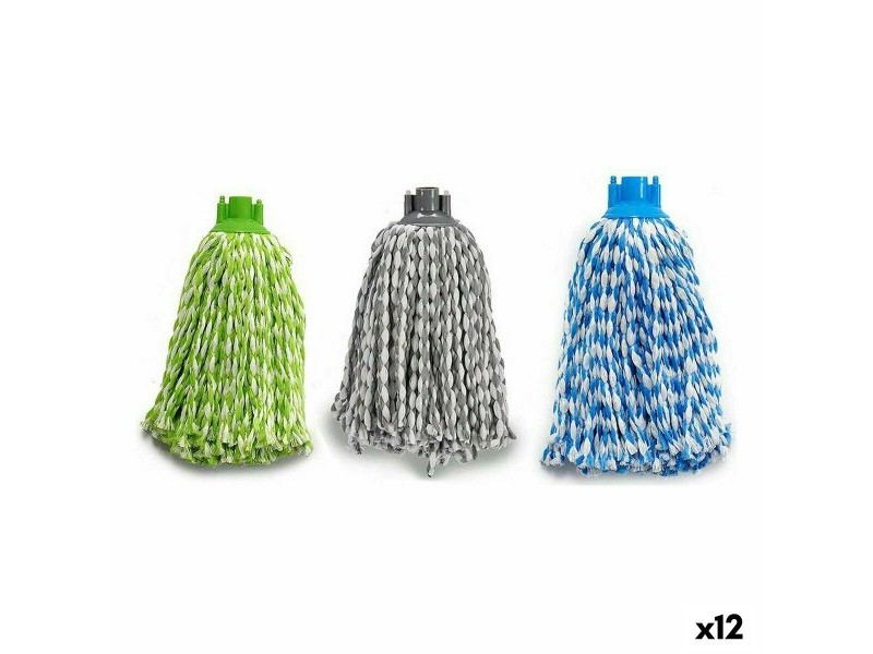 Моп Микрофибър 10 x 34 x 10 cm (12 броя)