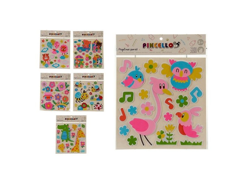 Стикери Pincello Многоцветен 32 x 1 x 38 cm (24 броя)