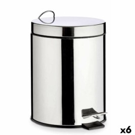 Кошче с педал Berilo Сребрист Неръждаема стомана Пластмаса 3 L (6 броя)