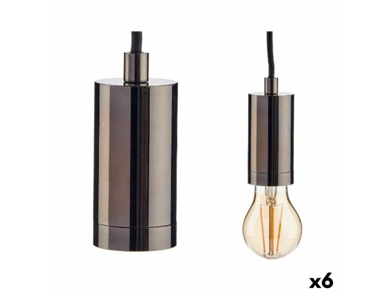 Полилей Gift Decor Черен 60 W (6 броя)