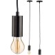 Полилей Gift Decor Черен 60 W (6 броя)