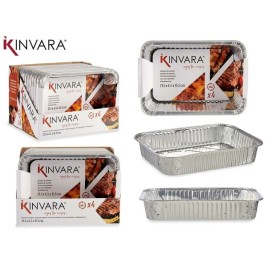 Комплект подноси за Храна Kinvara за еднократна употреба 12 броя