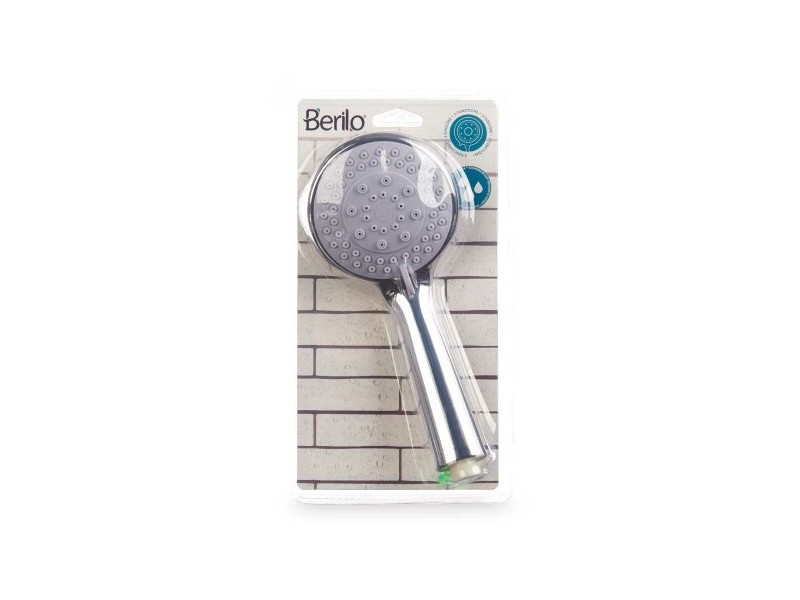 Душ Слушалка Berilo Сребрист Метал Пластмаса 10,5 x 24 x 5 cm (12 броя) Душ Слушалка Berilo Сребрист Метал Пластмаса 10,5 x 24 x 5 cm (12 броя)