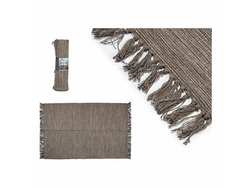 Килим Gift Decor Кафяв 120 x 80 x 1 cm 10 x 40 x 10 cm (2 броя)