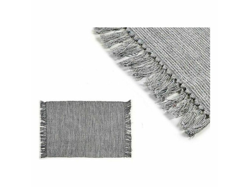 Килим Gift Decor Сив 10 x 10 x 40 cm 80 x 120 cm 10 x 40 x 10 cm (2 броя)