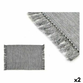 Килим Gift Decor Сив 10 x 10 x 40 cm 80 x 120 cm 10 x 40 x 10 cm (2 броя)