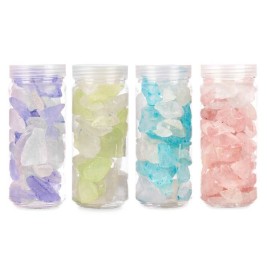 Декоративни Камъни Gift Decor Син Зелен Лилав Розов 600 g (12 броя)