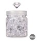 Декоративни Камъни Gift Decor Прозрачен 150 g Диамант (16 броя)