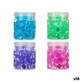 Декоративни Камъни Gift Decor Син Зелен Лилав Розов 150 g Диамант (16 броя)