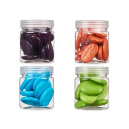 Декоративни Камъни Gift Decor Син Зелен Лилав Оранжев 280 g (12 броя)