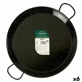 Тиган La Dehesa Черен Емайлирана Стомана Ø 38 cm 51 x 6 x 39 cm (6 броя)