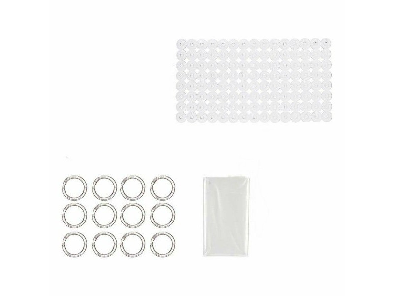 Комплект за Баня Berilo Прозрачен PVC полиетилен EVA 28 x 42 x 6 cm (12 броя)